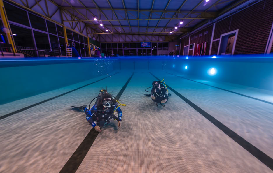 Binôme de plongeurs